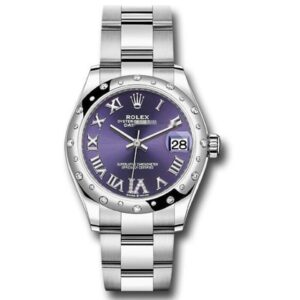Rolex Datejust 31 - White Gold - 24 Diamond Domed Bezel - Oyster 278344RBR AUBDR6O