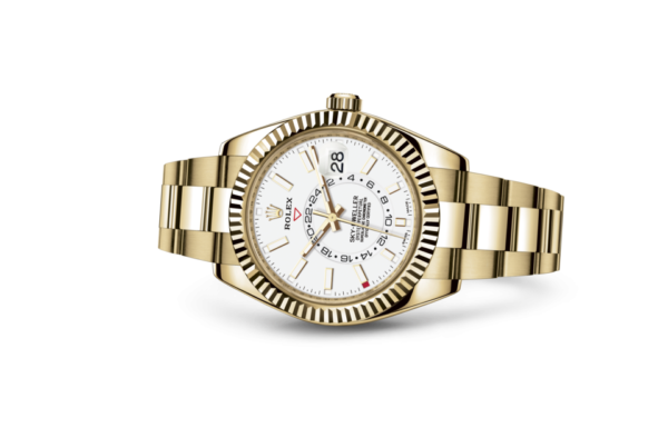 Rolex SKY-DWELLER Oyster, 42 mm, yellow gold - Image 3